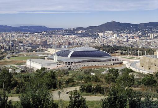 El Palau Sant Jordi, en Barcelona