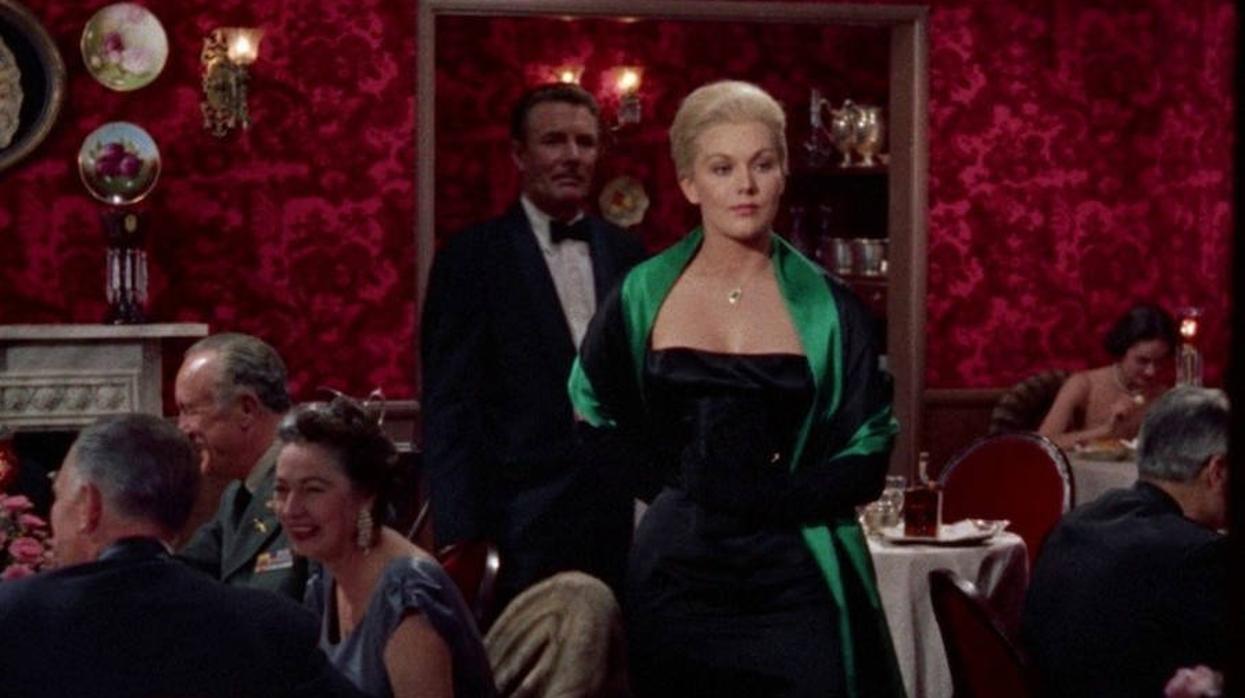 La primera aparición de Kim Novak en «Vértigo»