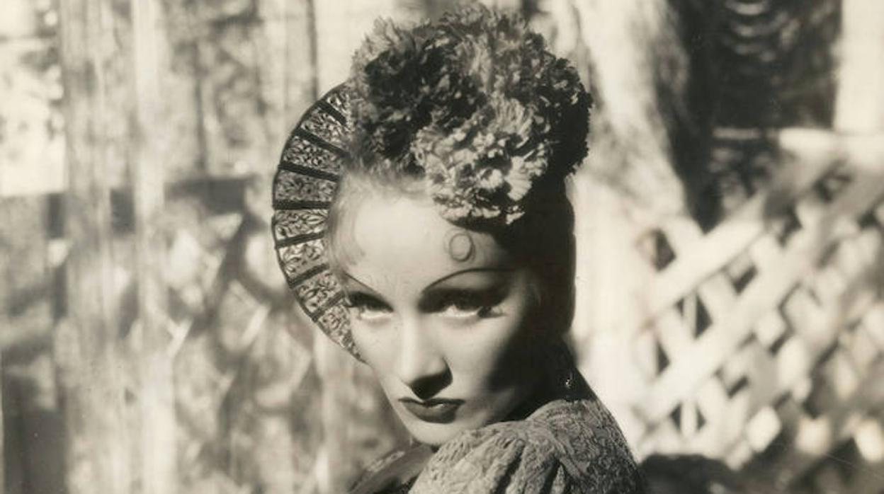 Marlene Dietrich en «El diablo es una mujer»