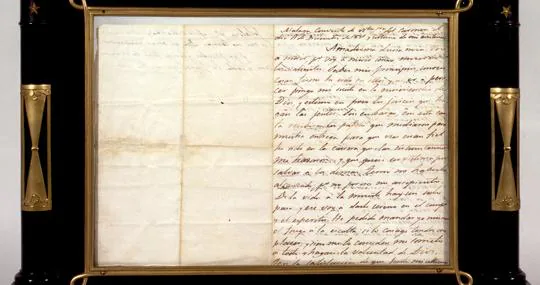 Última carta de Torrijos a su esposa, Luisa Sáenz de Viniegra, 11 de diciembre de 1831 Madrid