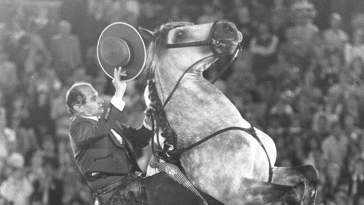 Ángel Peralta marcó un antes y un después en el toreo a caballo