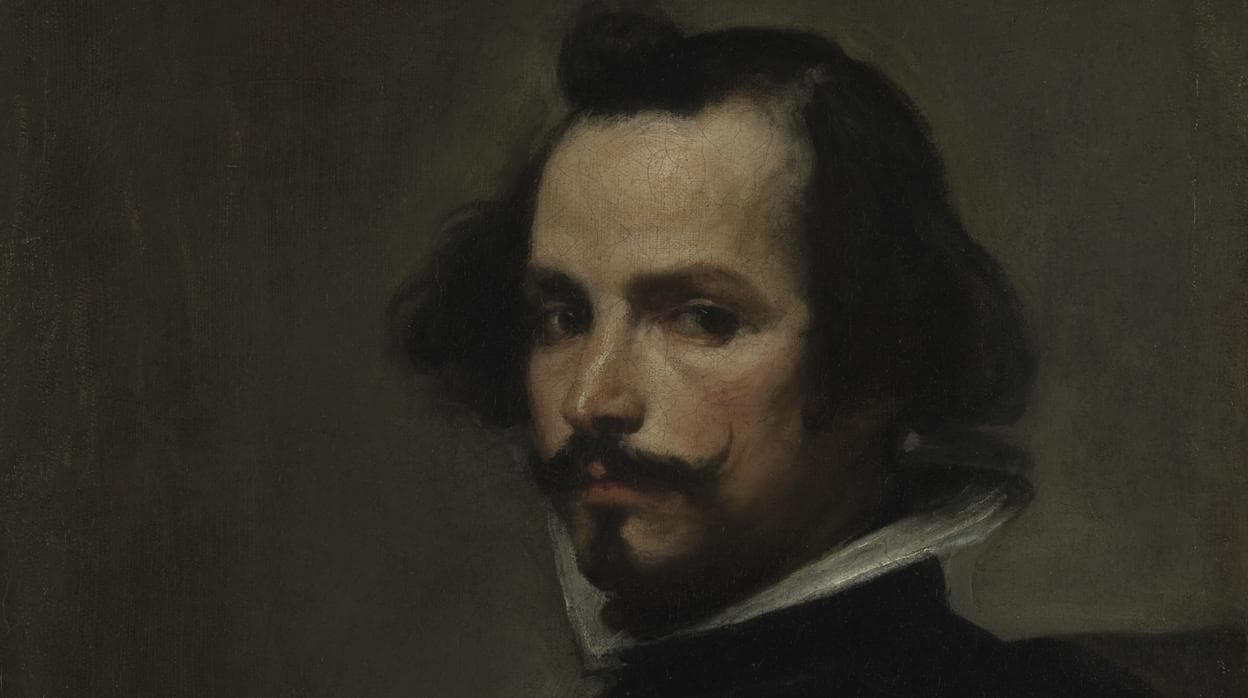 Detalle de «Retrato de hombre» (también conocido como el «Caballero Marquand»), atribuido a Velázquez