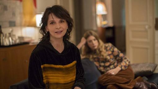 Juliette Binoche en la película francesa «Dobles vidas»