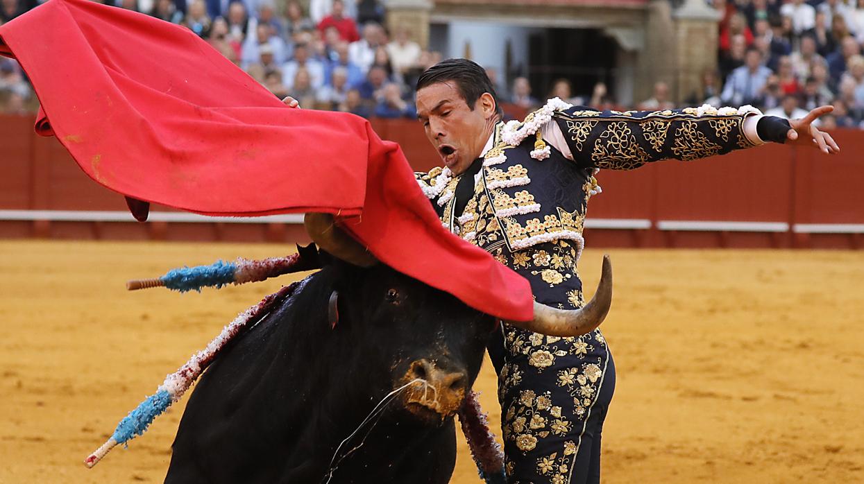 José Mari Manzanares durante su faena