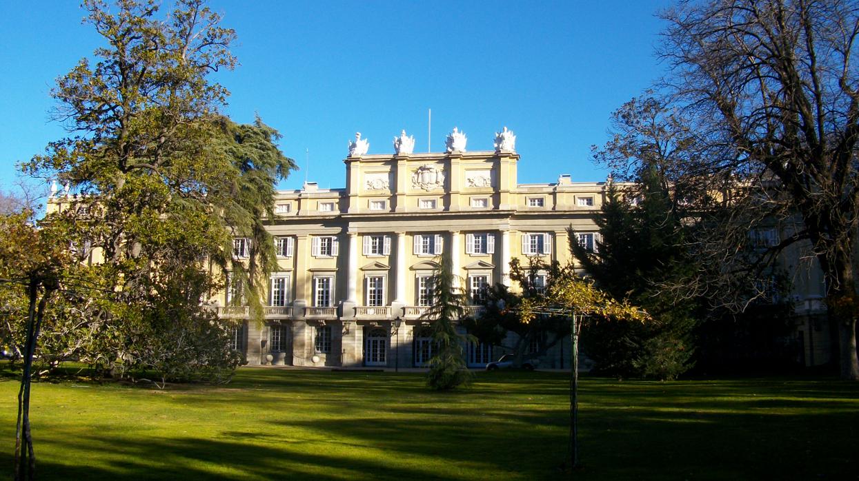 Fachada del Palacio de Liria