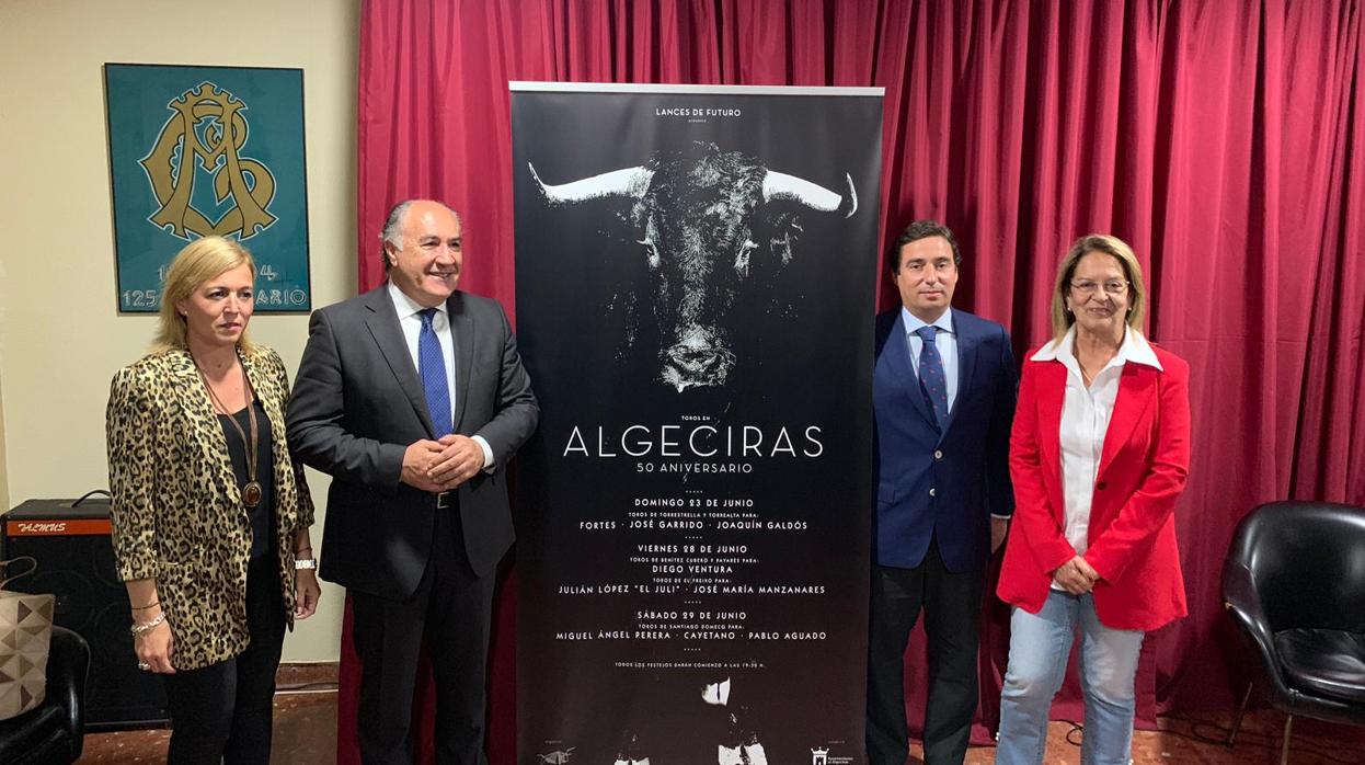 Acto de presentación de los carteles de la Feria de Algeciras 2019