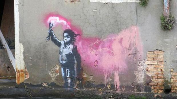 Un supuesto y misterioso Banksy revoluciona Venecia
