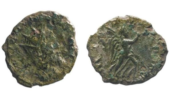 Encuentran por casualidad una de las monedas más extrañas del Imperio Romano