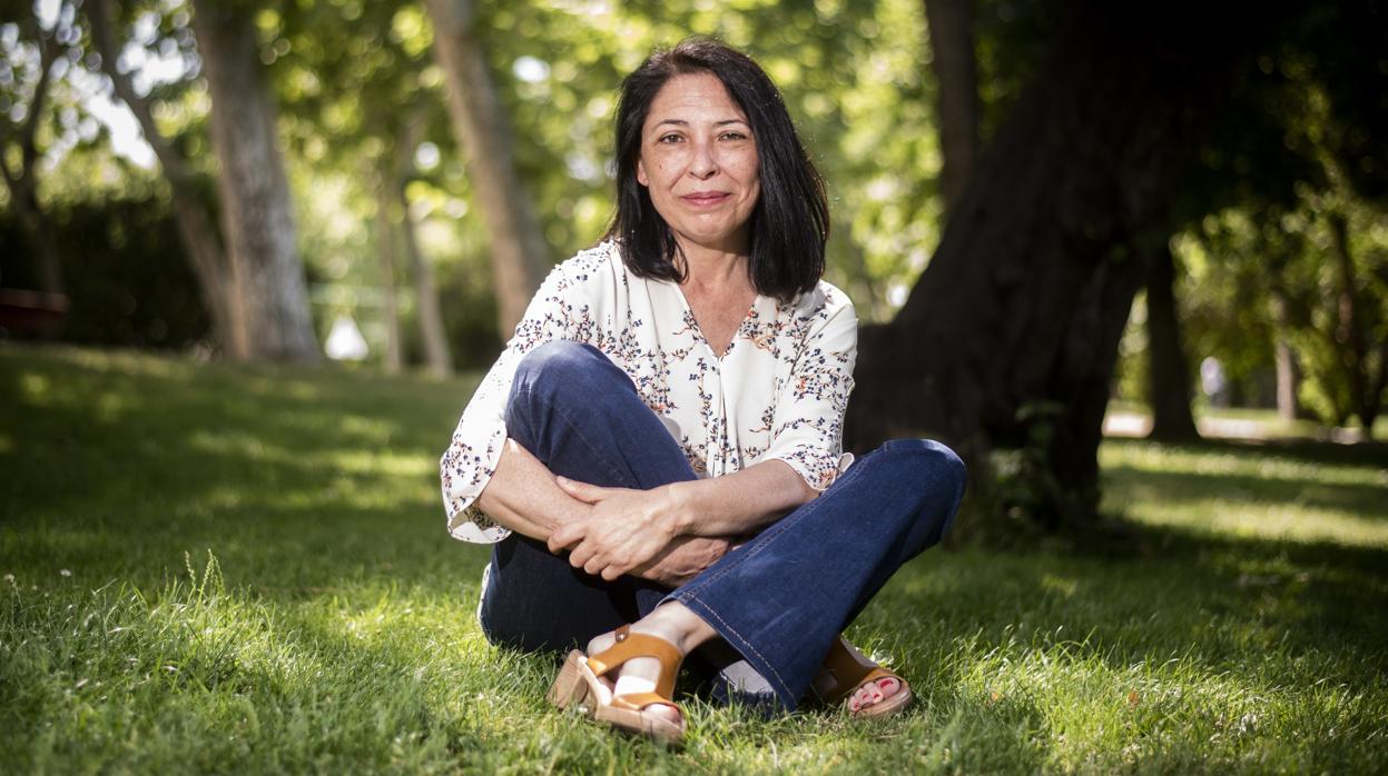 Belén Rubiano, fotografiada en el madrileño Parque del Retiro