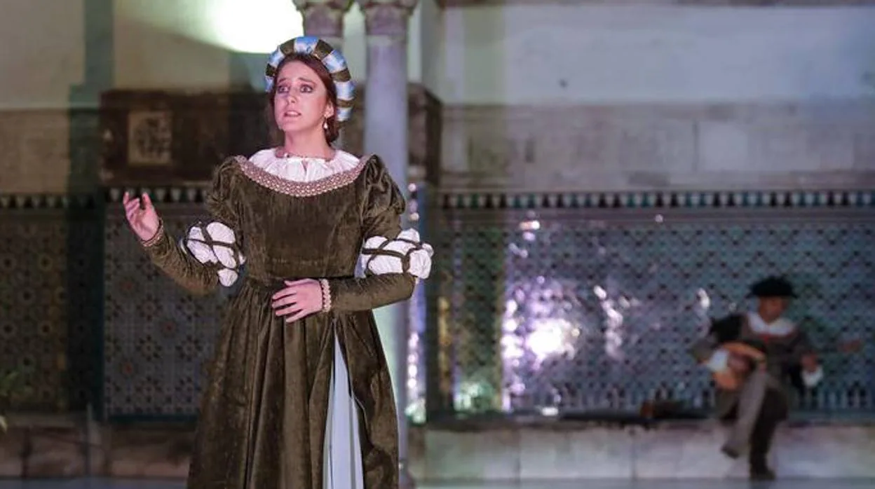 La Companía Teatro Clásico de Sevilla propone una serie de acciones escénicas nocturnas dentro del Real Alcázar de Sevilla