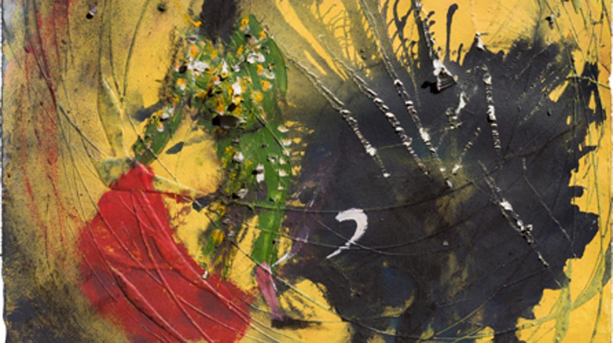 Parte del cartel que ha pintado Miquen Barceló para Granada -