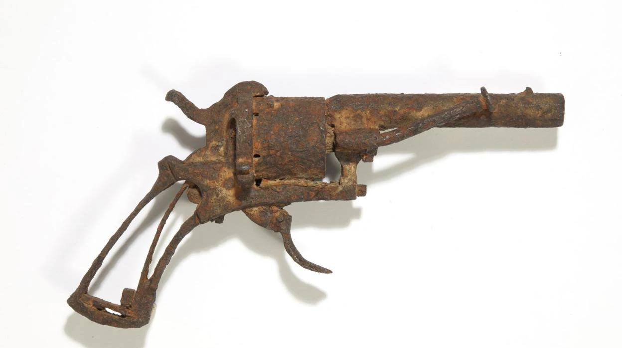 La pistola con la que Van Gogh se hirió de muerte tras dispararse en el pecho durante 1890