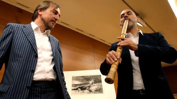 El Prado y la Orquesta Nacional se unen en torno a una flauta japonesa