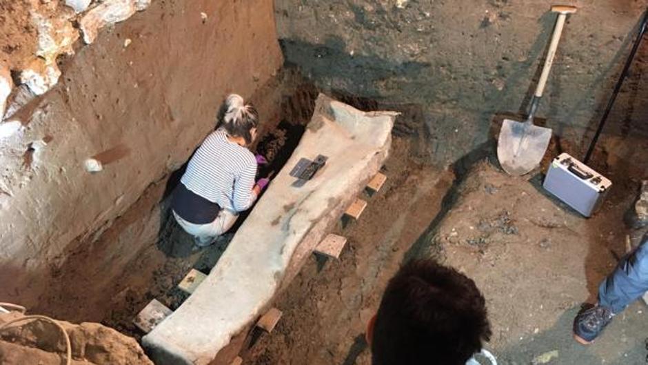 Los secretos del sarcófago romano de plomo encontrado en Granada