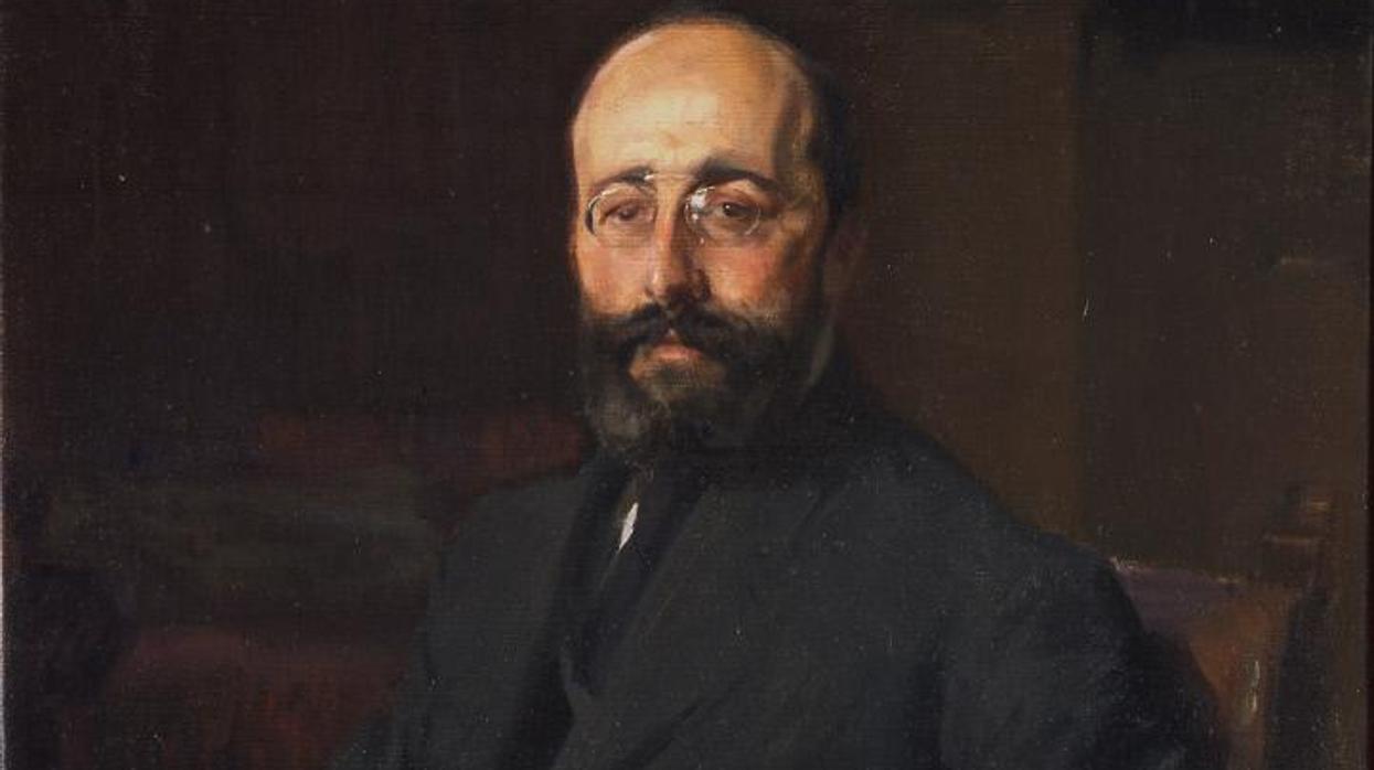 Ramón Menéndez Pidal, por Joaquín Sorolla (1917)