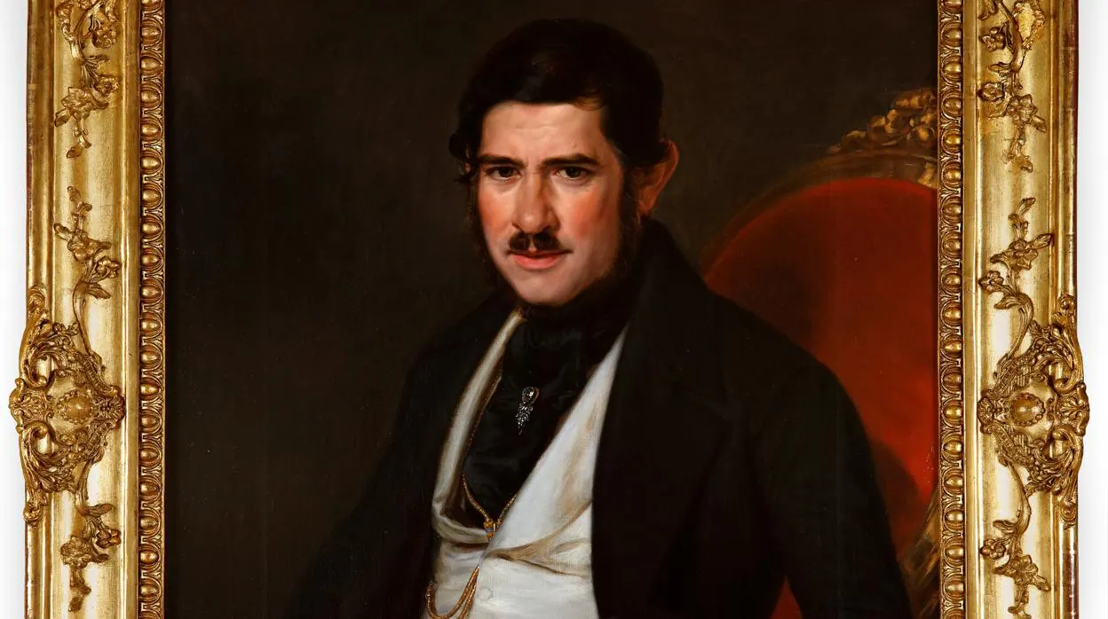 Retrato de Jacinto Galaup (1845), de Rafael Tegeo