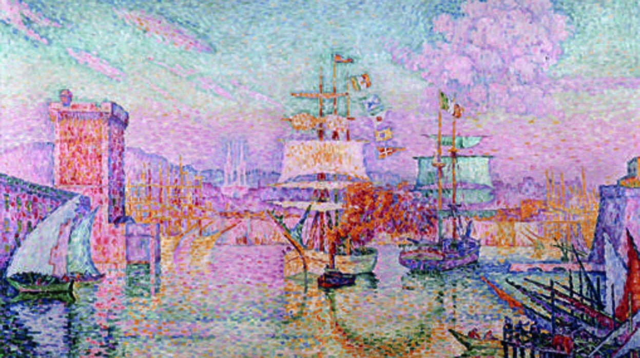 «La entrada del puerto de Marsella» (1911), de Paul Signac. Museo d'Orsay, París