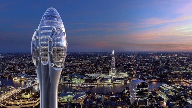 Londres tumba la construcción del «Tulipán» de Norman Foster por no tener la suficiente calidad