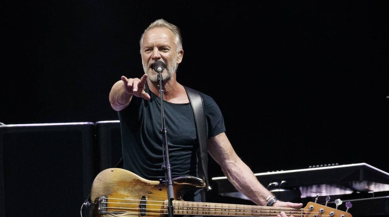 Sting, durante un concierto en Austria el pasado 4 de julio