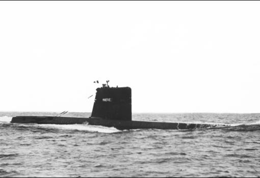 El submarino «Minerve»