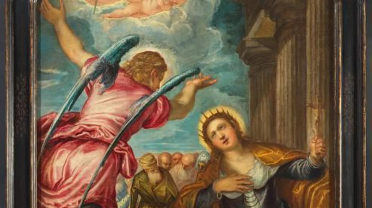 «La Anunciación del martirio de Santa Catalina de Alejandría», de Tintoretto