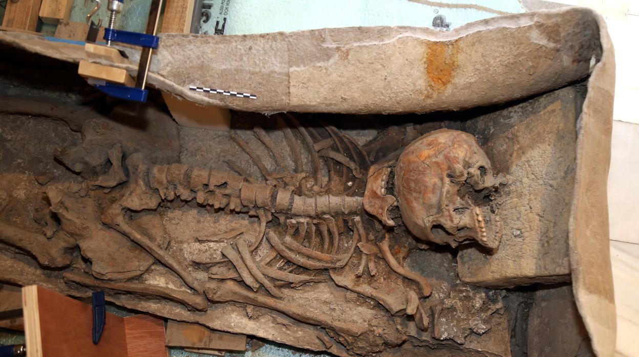 El sarcófago romano de Granada