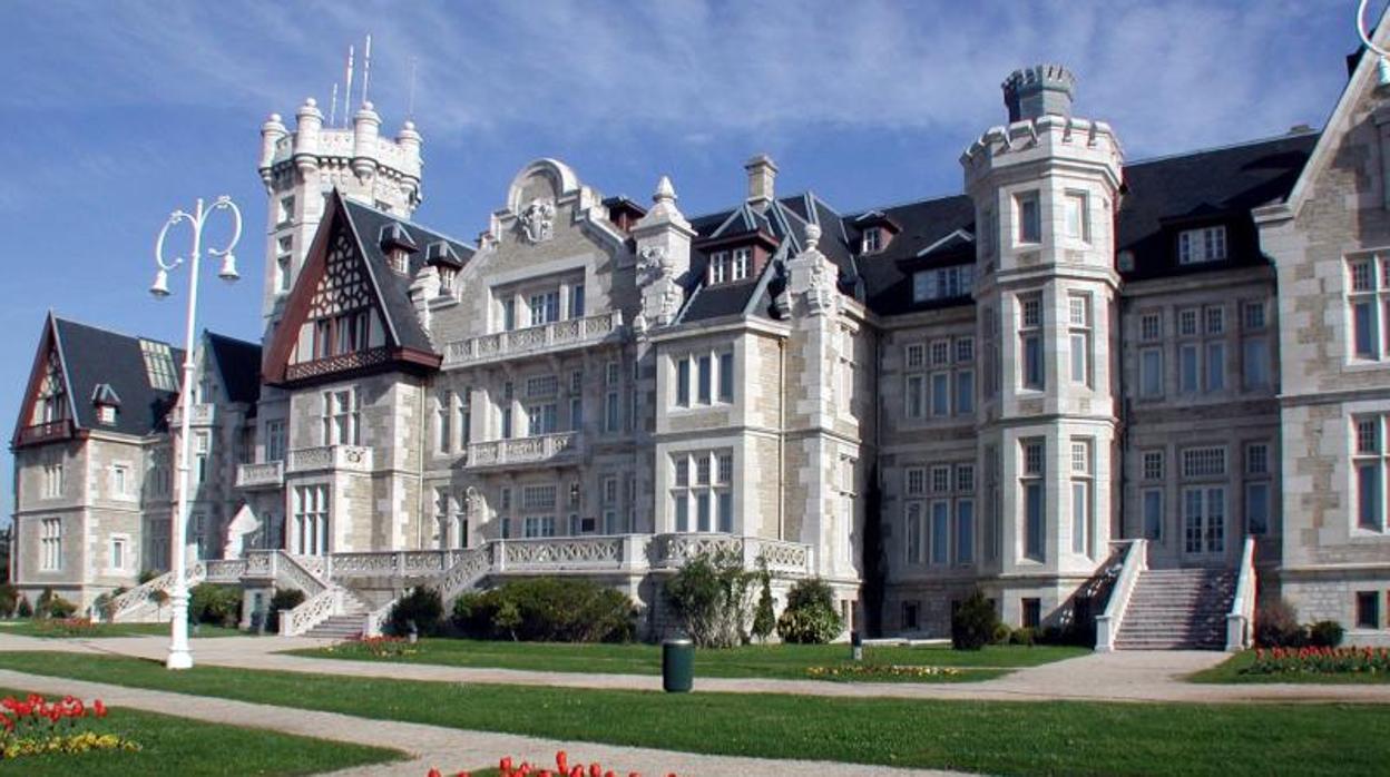 El Palacio de La Magdalena, sede principal de la Universidad Internacional Menéndez Pelayo (UIMP)