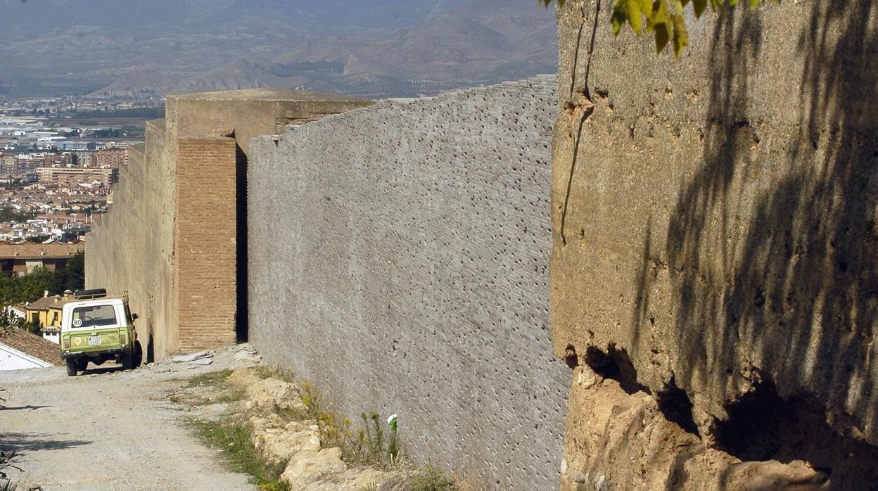 La muralla nazarí de Granada