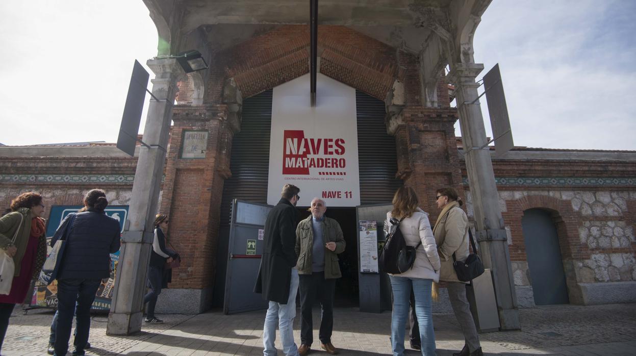 La entrada de las Naves de Matadero