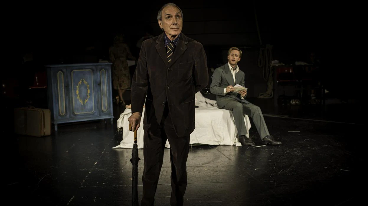 Eusebio Poncela y Pablo Rivero, en una escena de «El sirviente»