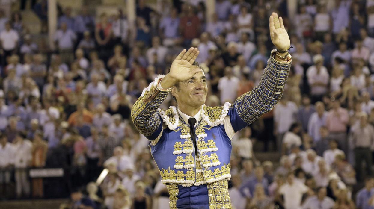 El Cid, en su despedida de Sevilla