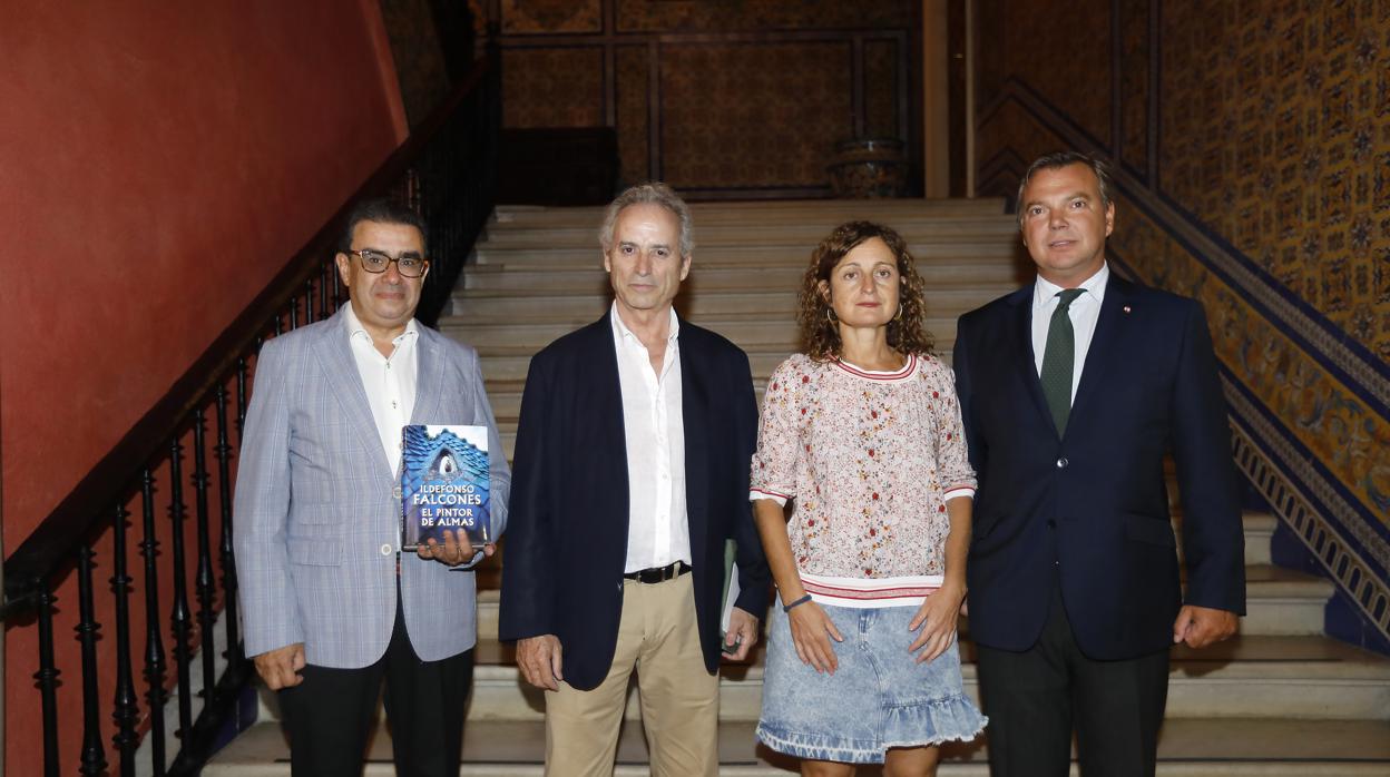 Francisco Robles, Ildefonson Falcones, María Varo y Enrique de Queralt y Aragón