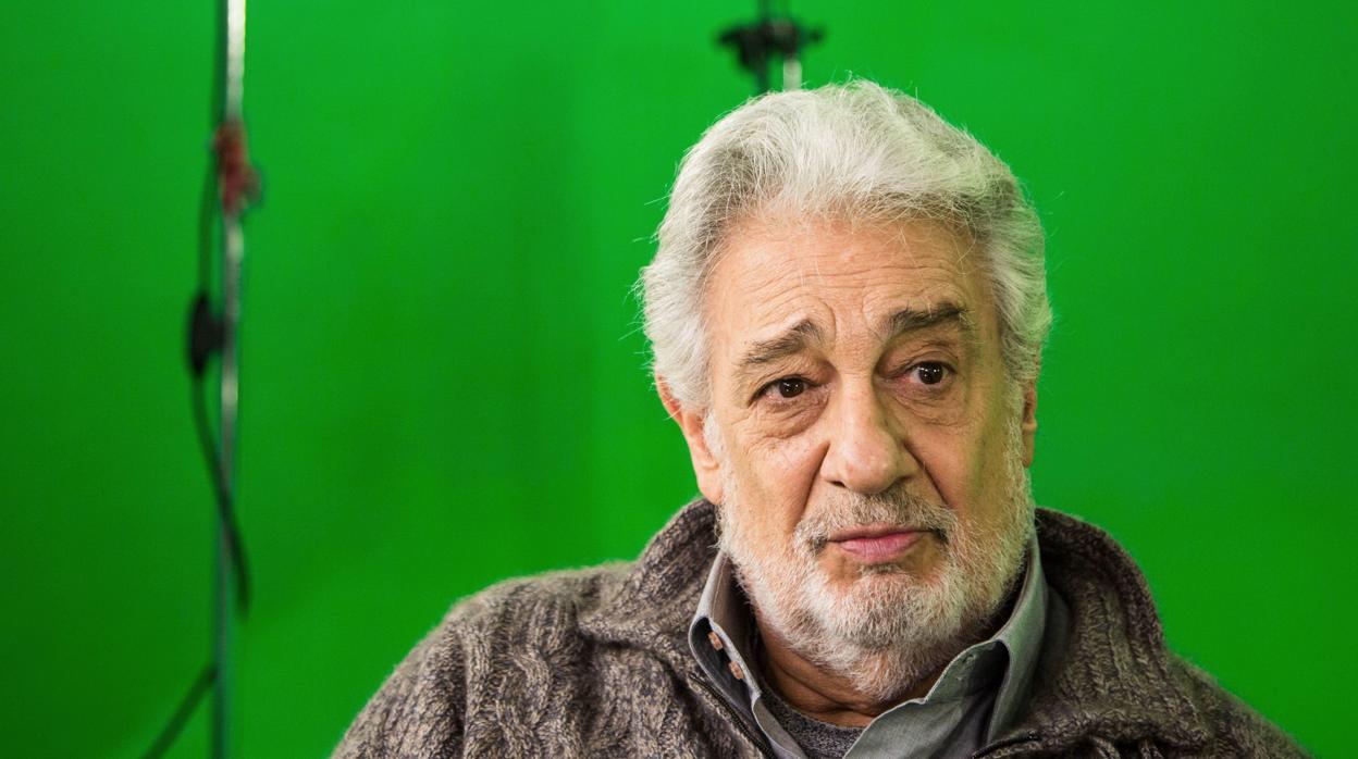 Plácido Domingo, en una entrevista el pasado año