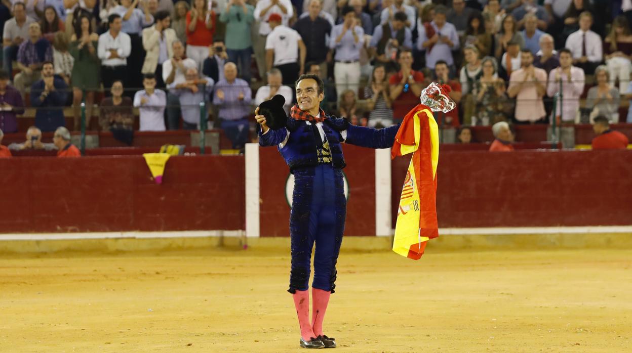 El Cid, con la bandera de España