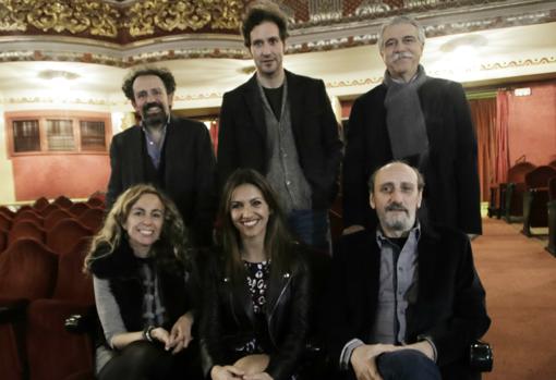 José Luis Gil, Ana Ruiz, Álex Gadea, Alberto Castrillo-Ferrer, Juan Víctor Yagüe e Isabel Ojeda.