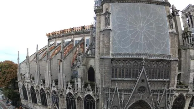 El peligro de derrumbe en Notre Dame continúa seis meses después del incendio
