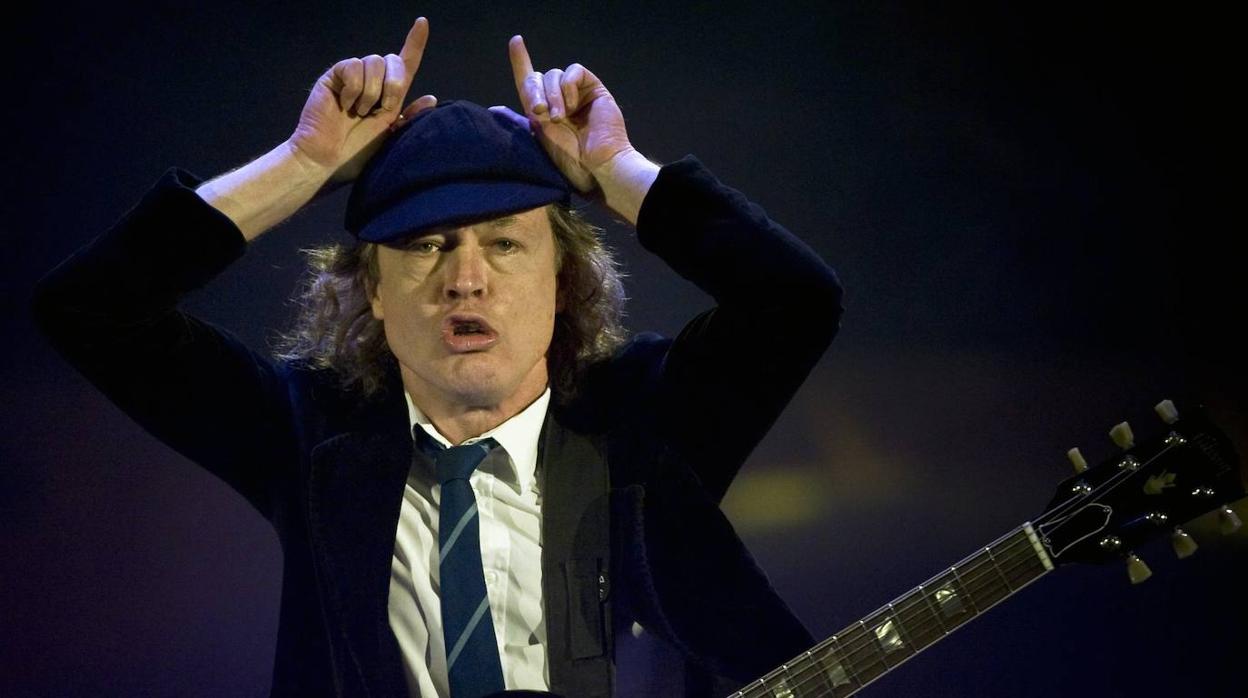 Angus Young, guitarrista de AC/DC