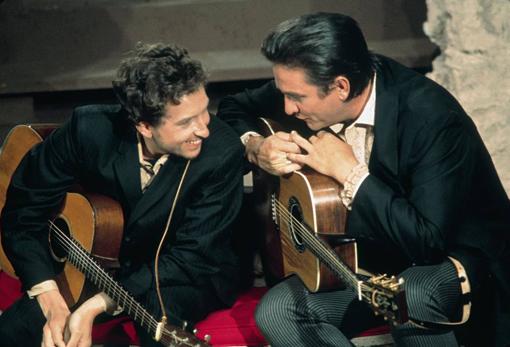 «Travelin&#039; Thru», el mítico cara a cara entre Bob Dylan y Johnny Cash ve la luz 50 años después