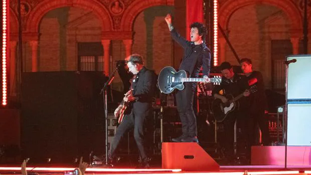 Green Day despliega el gran espectáculo del rock en los MTV EMA Sevilla 2019