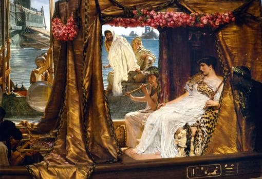 Antonio y Cleopatra, en la entrevista de Tarso