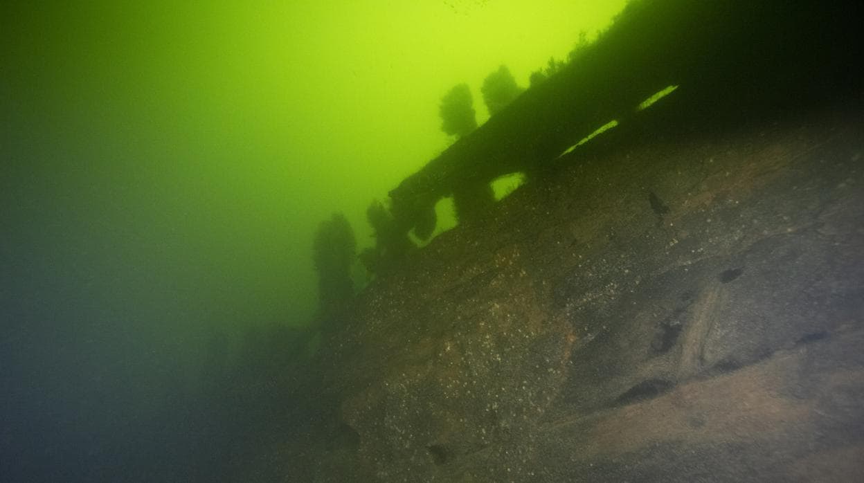 Restos de los buques de la eslora del Vasa