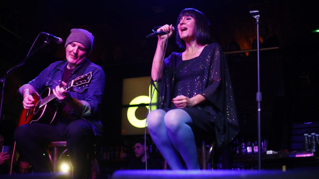 Amaral, durante un concierto reciente