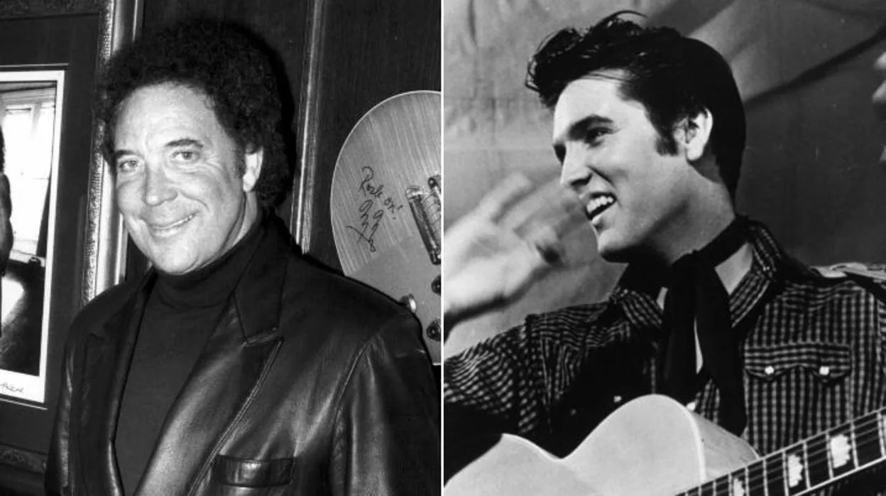 Tom Jones y Elvis Presley