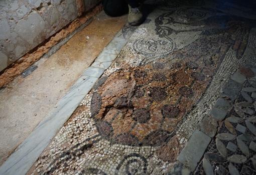 Daños en los mosaicos de la basílica de San Marcos