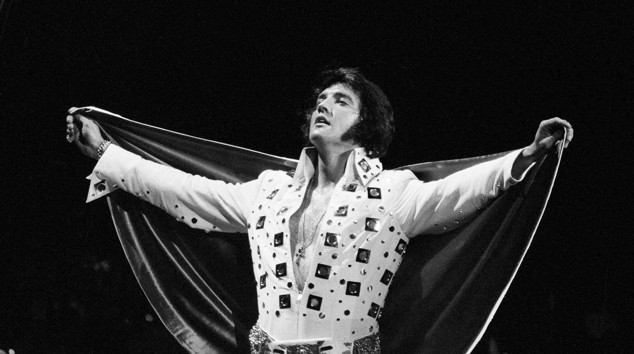 Elvis Presley en el Madison Square Garden en 1972