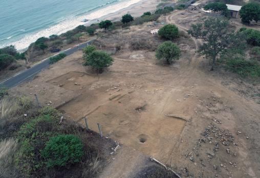Área de Excavación de la campaña de 2019 en el yacimiento de Ligüiki.