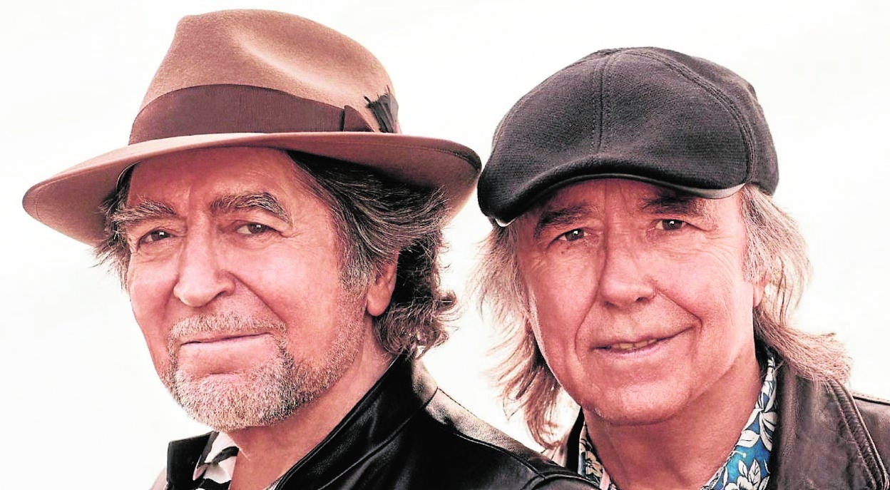 Joaquín sabina y Joan Manuel Serrat