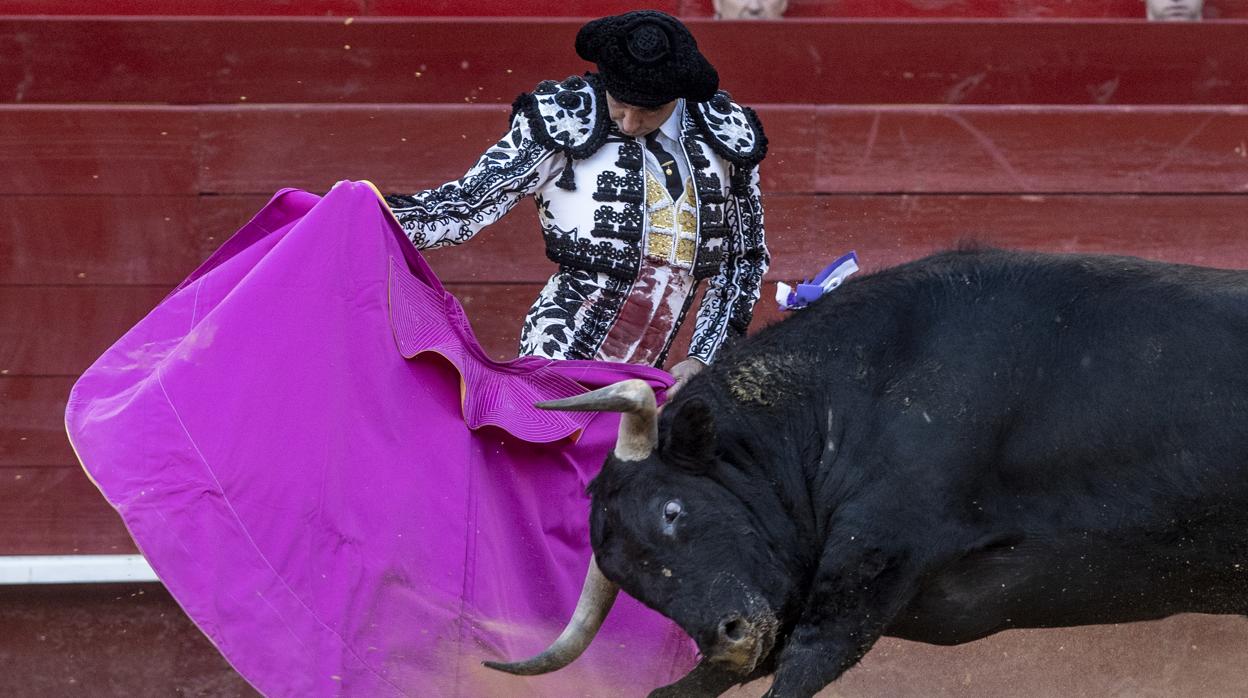 Enrique Ponce, en las últimas Fallas