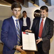 Carlos Martínez (Tercer premio) y Javier Rubio