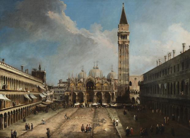 «La Plaza de San Marcos en Venecia», de Canaletto, recupera su esplendor